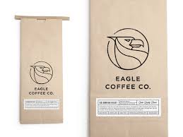 Eagle Coffee Bag Coffee Bag Design Coffee Logo Coffee Label