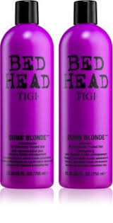 Bed head was a popular hair style in the late 90's. it's not a cowlick, it's the result of bed head. alexander woke up and saw that he had bedhead, so he used his bed head hair product to fix it. Tigi Bed Head Dumb Blonde Vorteilhafte Packung Vii Fur Gefarbtes Haar Fur Damen Notino