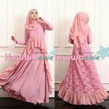 Model baju gamis pesta yang berikutnya adalah dari negara australia. Gaun Model Gamis Pesta Muslim Brokat Lubella Hawwa Aiwa Model Pakaian Muslim Desain Abaya Gaun Kasual