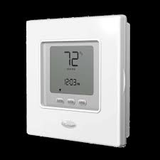 A reset button that stays off. Comfort Programmable Touch N Go Thermostat Tc Pac01 A Carrier Home Comfort