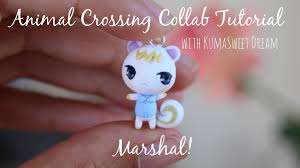 Black And White Squirrel Animal Crossing Marshal Tutorial Animal Crossing Collab With Kuma Sweet Dream Animal Crossing Cute Crafts Tutorial