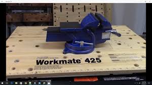 Black And Decker Workmate 225 Vs 425 How To Attach A Bench Vise To Your Workmate 425 Youtube