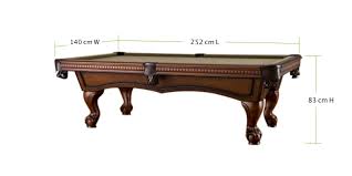 Pool table 8ft model vintage green full optional 8ft playfield 88 in. London Pool Table 8ft With Cue Accessories Drawer Thailand Pool Tables