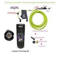 19L(5 Gallon) Complete - Electric Tint Keg Kit with Plastic Sprayer Handle