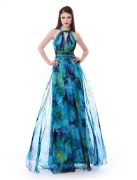 Compre vestido na estação store, vestidos de festa, curtos, midis, longos e vestidos farm. Emerald Green Printed Halter Chiffon Prom Dress Milanoo Vestidos En Chifon Vestidos Estampados De Fiesta Vestidos De Fiesta