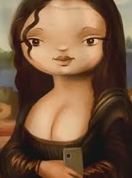 Virgin and child with st anne and st john the baptist (burlington house cartoon) the last supper. Cartoon Mona Lisa Print Tee Shein In