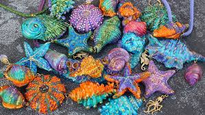 See more ideas about polymer clay sculptures, sculpture clay, clay. Colorful Seashells From Polymer Clay Bored Panda