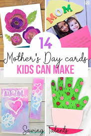 New cards for 2020 for work from home moms. 14 Diy Mother S Day Cards That Kids Can Make Saving Talents