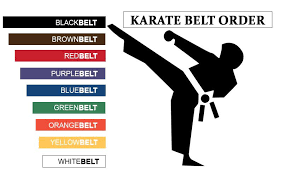 Karate Belts Order Karate Belts List Levels Karate Belts Colours Rank Karate Belt Karate Belt Colors Karate