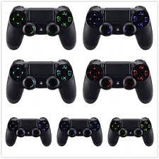 Custom Ps4 Controller With Led Color Changing Buttons 7 Colors Playstation 4 Controller Includes Lifetime Warranty Playstation Color Changing Led Playstation 4