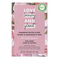 Love Beauty Planet Bountiful Bouquet Bar Soap Murumuru Butter Rose 7oz Beauty Planet Bar Soap Paraben Free Products