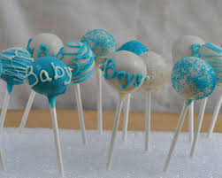 Beki Cook S Cake Blog Twin Boys Baby Shower Cake Pops