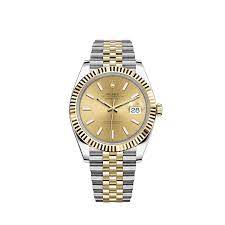 Rolex, a swiss watch brand headquartered in geneva, is recognized the world over for its expertise and the quality of its products. Rolex Datejust Nbsp 41 Armbanduhr Rolesor Gelb Kombination Aus Edelstahl Oystersteel Und 18 Nbsp Karat Gelbgold M126333 0010