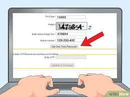 To download aadhaar card by using of adhar number, enrollment number (eid), name and date of birth visit and download uid card: How To Get An E Aadhaar Card 11 Steps With Pictures Wikihow