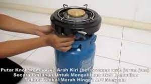 Kompor jenis ini memiliki ukuran yang terbilang mini, sehingga praktis dibawa dan bisa dimasukkan ke dalam tas. Blue Gaz Cara Menggunakan Kompor New Kompre Deluxe Youtube