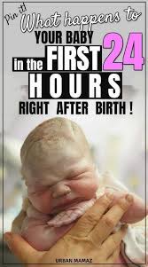 Baby S First 24 Hours After Birth Apgar Score Skin On Skin Feeding Breastfeeding Bath And Examination In The H After Birth Baby Supplies New Baby Products