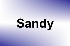 According to recent government statistics, sandy was the 399 most popular baby boy's name in scotland in 2013. Sandy Given Name Information And Usage Statistics