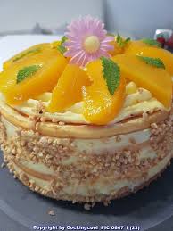Pfirsich Maracuja Torte Im Kleinformat 20er Bilderrezept Rezept Rezept Maracuja Torte Pfirsich Maracuja Torte Lebensmittel Essen