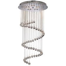 Find ceiling lights at ikea. Hallway Chrome Pendant Shape Ceiling Light With Crystal Balls Furniture In Fashion