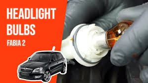 Skoda fabia 3 headlight bulb replacement. How To Replace A Headlight Bulb In Skoda Fabia Skoda Roomster Youtube