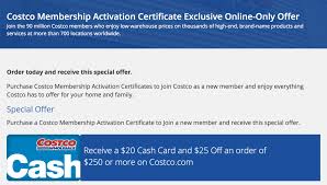 Apply for costco anywhere visa® credit card by citi, one of citi's best cash back rewards cards designed exclusively for costco members. Deal Costco Gold Membership 20 Gift Card 25 Off 250 Coupon For 60 Future Proof M D