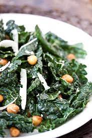 Tuscan Kale Salad With Roasted Chickpeas Healthy Recipes Food Healthy Eating