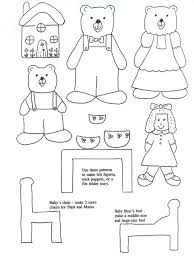 Teddy bear coloring pages is a collection of images of the cutest and most recognizable teddy bear in the world. Goldilocks And The Three Bears Coloring Free Image Download