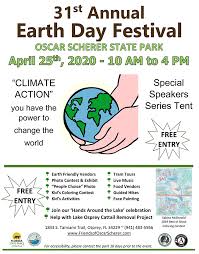 Read a novel or children's book about the environment and discuss in class or workshops. Cancelled 31st Annual Earth Day Festival Osprey Nokomis Chamber Of Commerce