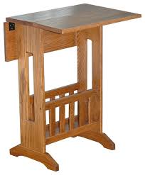 Check spelling or type a new query. Amish Made Mission Style Double Drop Leaf Oak Accent Table With Storage Rack Transitional Side Tables And End Tables By Furniture Barn Usa Houzz