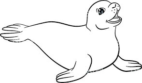 Spots or rings are numerous on the in some areas, such as san francisco bay, a number of harbor seals have a red or rust coloration from iron oxide deposits on their fur. Seal Coloring Pages Ideas Whitesbelfast Com
