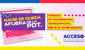 Otro 23 de agosto a medias. Rezagados Podran Inscribirse A La Prueba De Transicion Del 5 Al 23 De Agosto Subsecretaria De Educacion Superior