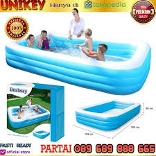 Kolam renang keluarga kotak kolam biru 262 cm family swim play pool bestway kolam renang anak pompa mainan kolam karet intex. Harga Kolam Renang Plastik Ukuran Kecil Kolama