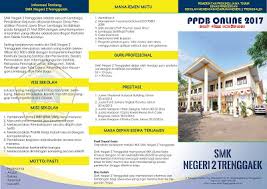 Secara prinsip hampir sama dengan brosur lipat tiga, bedanya lebih pada cara melipatnya yang serupa bentuk huruf z. Brosur Ppdb Online Smk Tahun 2017 File Psd Indoamaterasu