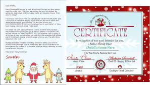 Free printable certificate templates that can all be customized online with our free certificate maker. Free Printable Santa Letters Nice List Certificate From Template Carlynstudio Us