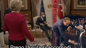 Later, von der leyen appears seated on a sofa, leaving her the diplomatic faux pas, now gone viral on social media platforms as 'sofagate' has ruffled eu. M8nhhnofrjxjfm
