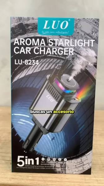 LUO STARLIGHT CAR CHARGER 5IN1
