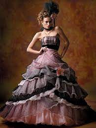 Pink And Black Wedding Dress Available In Every Color 4 Wedding Ideas In 2019 Pink Wedding Gowns Pink Wedding Dresses Black Wedding Dresses