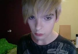 androgynous, beautiful and blonde