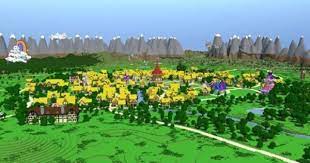 Ponyville Minecraft Style My Little Pony Minecraft Little Pony My Little Pony Friendship