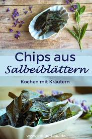 chips aus salbei i knusprige blatter gebraten i krauterrezepte i indigo blau rezepte fingerfood party salbei rezepte