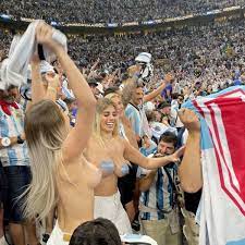 Topless Argentinian beauties 'escape punishment' after World Cup final  antics - Daily Star