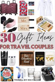 We feature gift ideas for couples that are perfect for any couple out there. Top 30 Travel Gifts For Couples Who Love To Travel