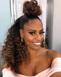 Packing gel hairstyles on the top of the head for medium and long hair. 45 Classy Natural Hairstyles For Black Girls To Turn Heads In 2020