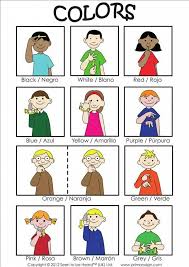 Bird In Sign Language For Toddlers Teach Your Students How To Say The Colors In Sign Language Good For Children To Learn Multiple Language Sign Language Alphabet Asl Sign Language Sign Language