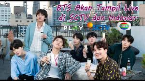 Nonton online live tv streaming sctv dan tayangan ulang 7 hari sctv hanya di useetv.com situs streaming tv terlengkap di indonesia. Bts Akan Tampil Live Di Sctv Dan Indosiar Catat Tanggal Waktunya Youtube