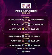 Maybe you would like to learn more about one of these? Liga Femenina Programacion Oficial De La Primera Fecha Del Torneo Peruano De Futbol Femenino