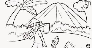 Misalnya warna hijau yang dipadukan dengan warna kuning. 27 Gambar Pemandangan Kampung Hitam Putih Sampai Sahaja Di Bahagian Atas Ada Satu Bilik Yang Boleh Dikatakan Agak Besar Juga Pemandangan Gambar Simpel Gambar