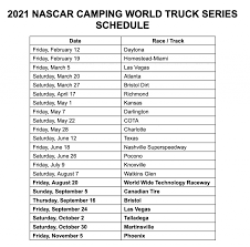 @jhnemechek is officially your race winner! Nascar Truck Series 2021 Neue Fahrer Und Uberarbeiteter Kalender Leadlap De