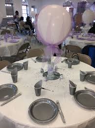 Lavender And Silver Baby Shower Baby Shower Purple Lavender Baby Shower Decorations Purple Princess Baby Shower