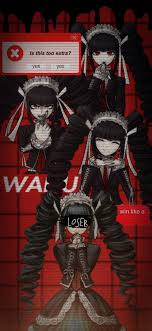 Elements and character designs from distrust were reworked into what later became danganronpa: Danganronpa Wallpaper Celestia Ludenberg Anime Wallpaper Iphone Cute Anime Wallpaper Anime Wallpaper Phone